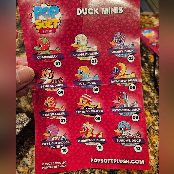 NEW Five Below Pop Soft Plush Duck Minis Blind Bag #Jeepers #Duck #Duck #Jeep - Picture 6 of 8